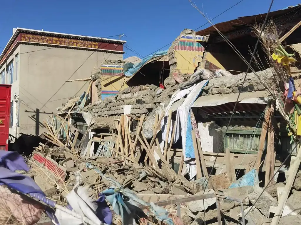 Terremoto en el Tíbet provoca 126 víctimas mortales y unos 188 heridos