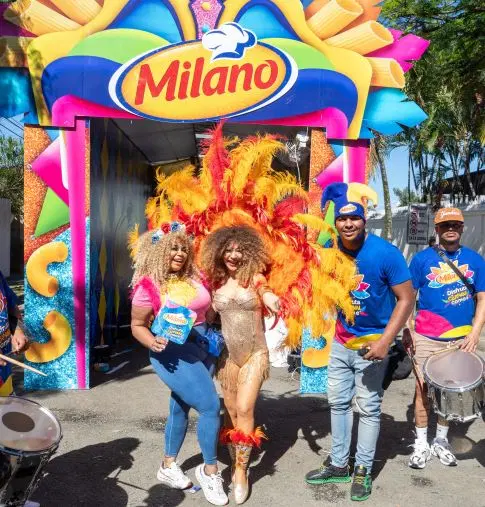 Pastas Milano celebra el Carnaval Dominicano