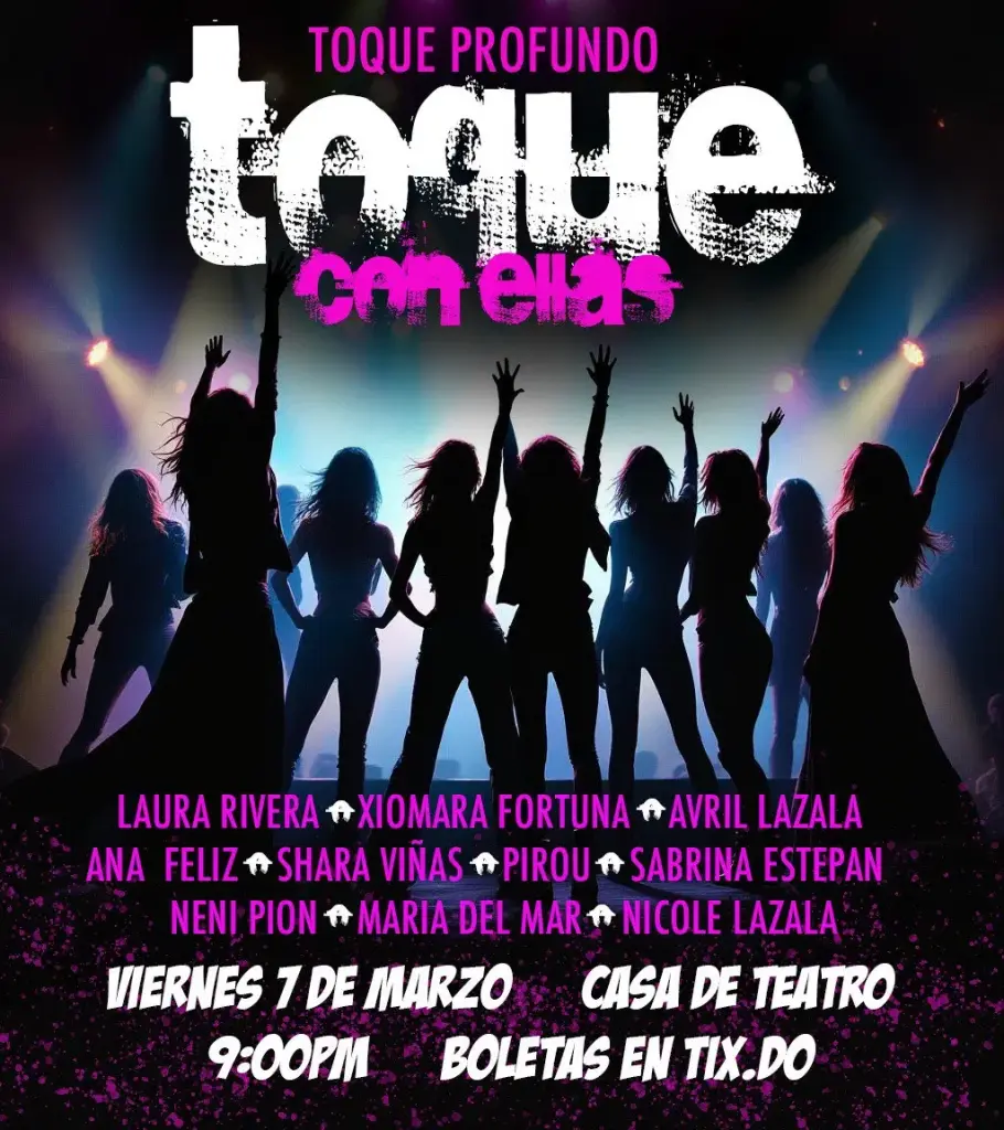 Toque Profundo presenta concierto “Toque con ellas”