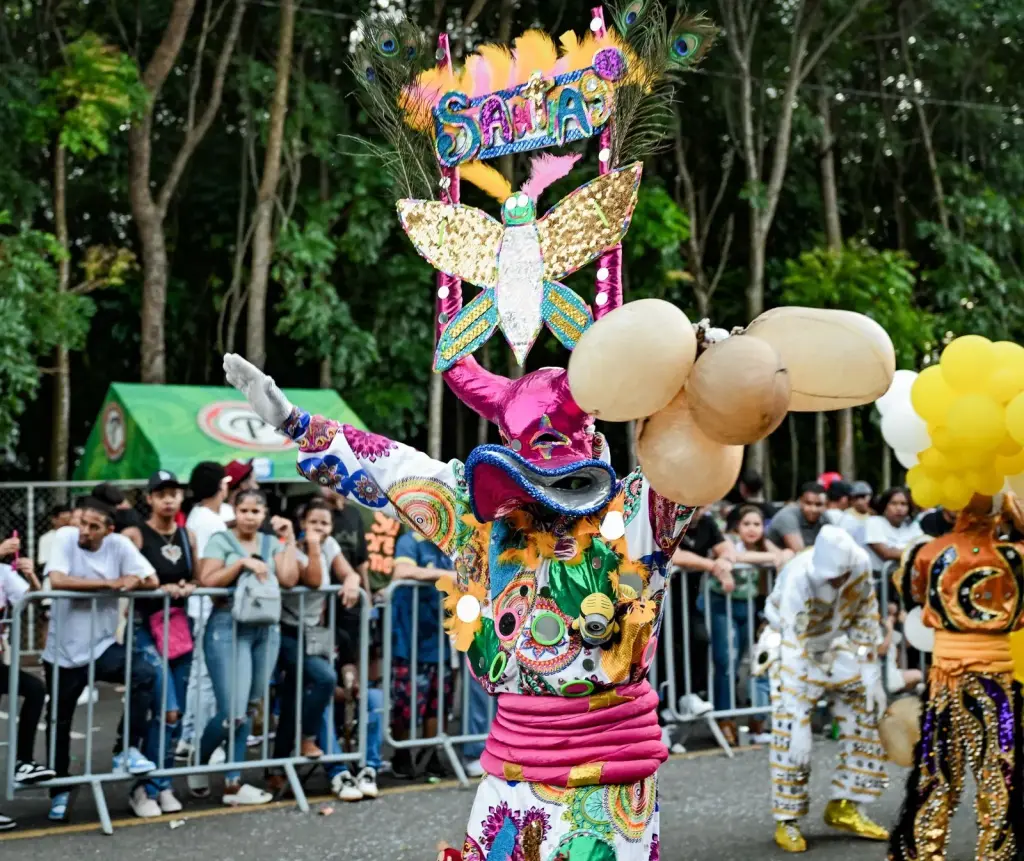 Segundo domingo exitoso del Carnaval de Santiago