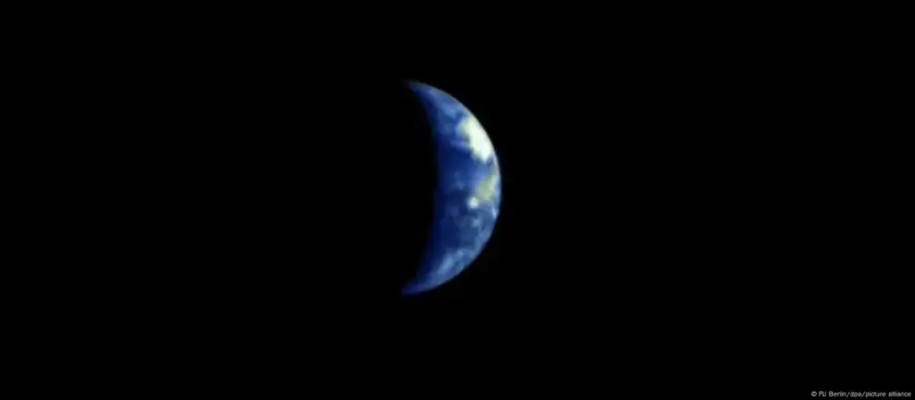 La Tierra y la Luna desde Marte