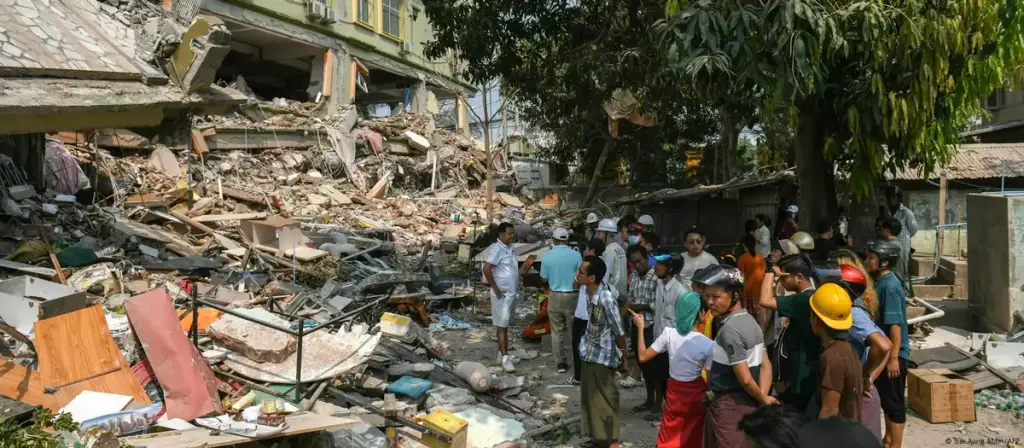 Terremoto en Birmania hay más de 1.600 muertos