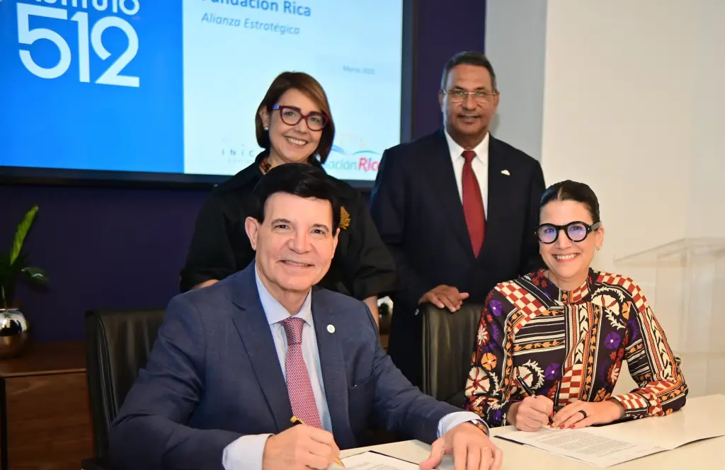 Fundación Rica reafirma acuerdo de colaboración con el Instituto 512 e INICIA Educación