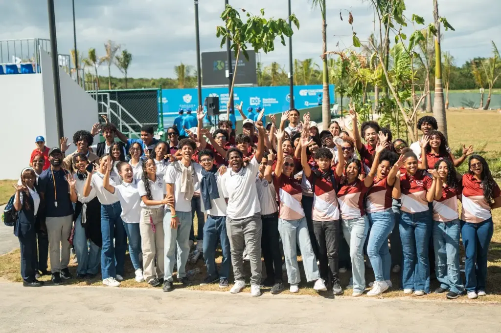 Más de 600 niños y jóvenes disfrutaron del RD Open Copa Cap Cana