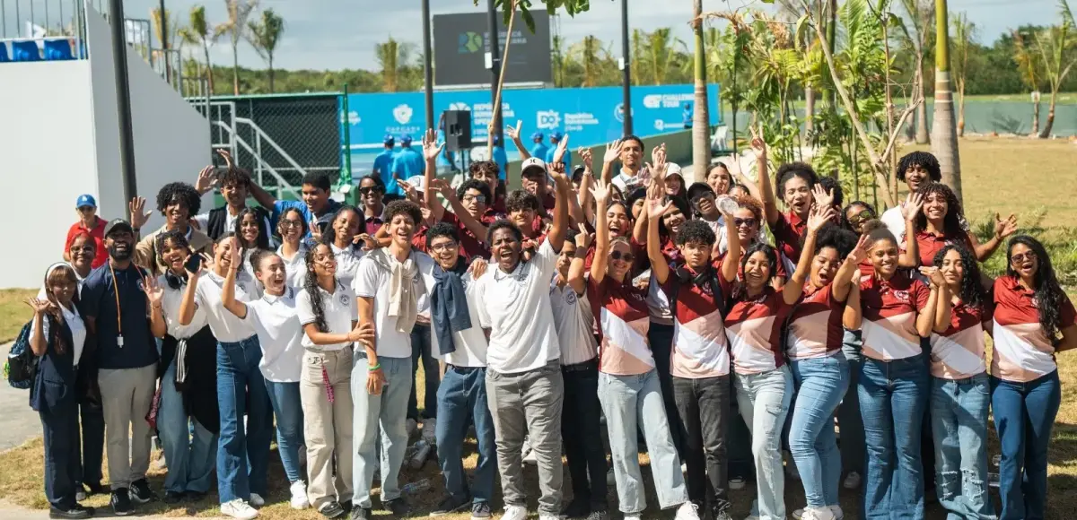 Más de 600 niños y jóvenes disfrutaron del RD Open Copa Cap Cana