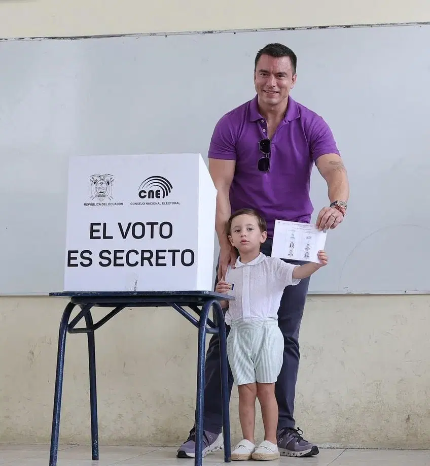 Daniel Noboa gana elecciones en Ecuador