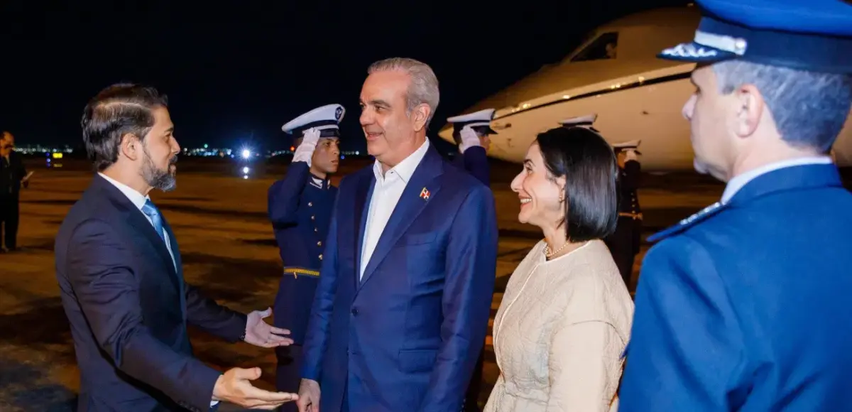 Presidente Abinader llegó este jueves a Brasil