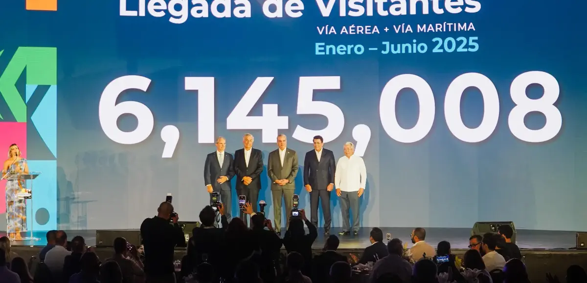 RD supera los 6 millones de visitantes en primer semestre