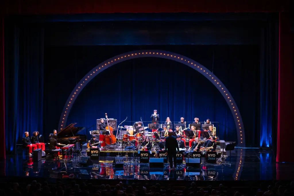 NYO Jazz del Carnegie Hall de Nueva York ofreció concierto a casa llena en el Teatro Nacional