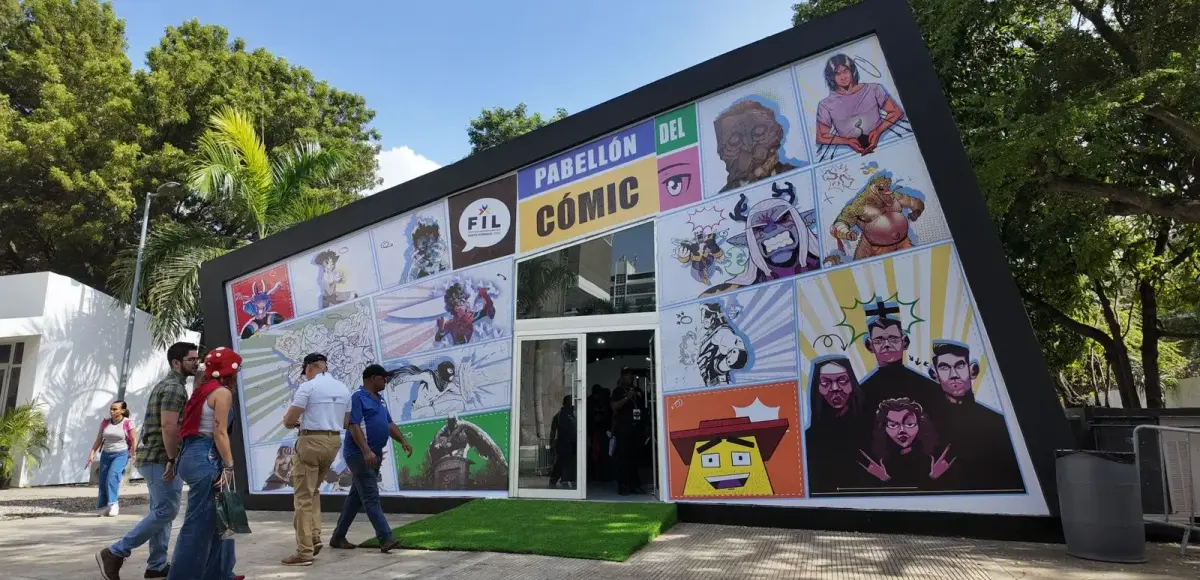 Pabellón del Cómic destaca en la Feria del Libro