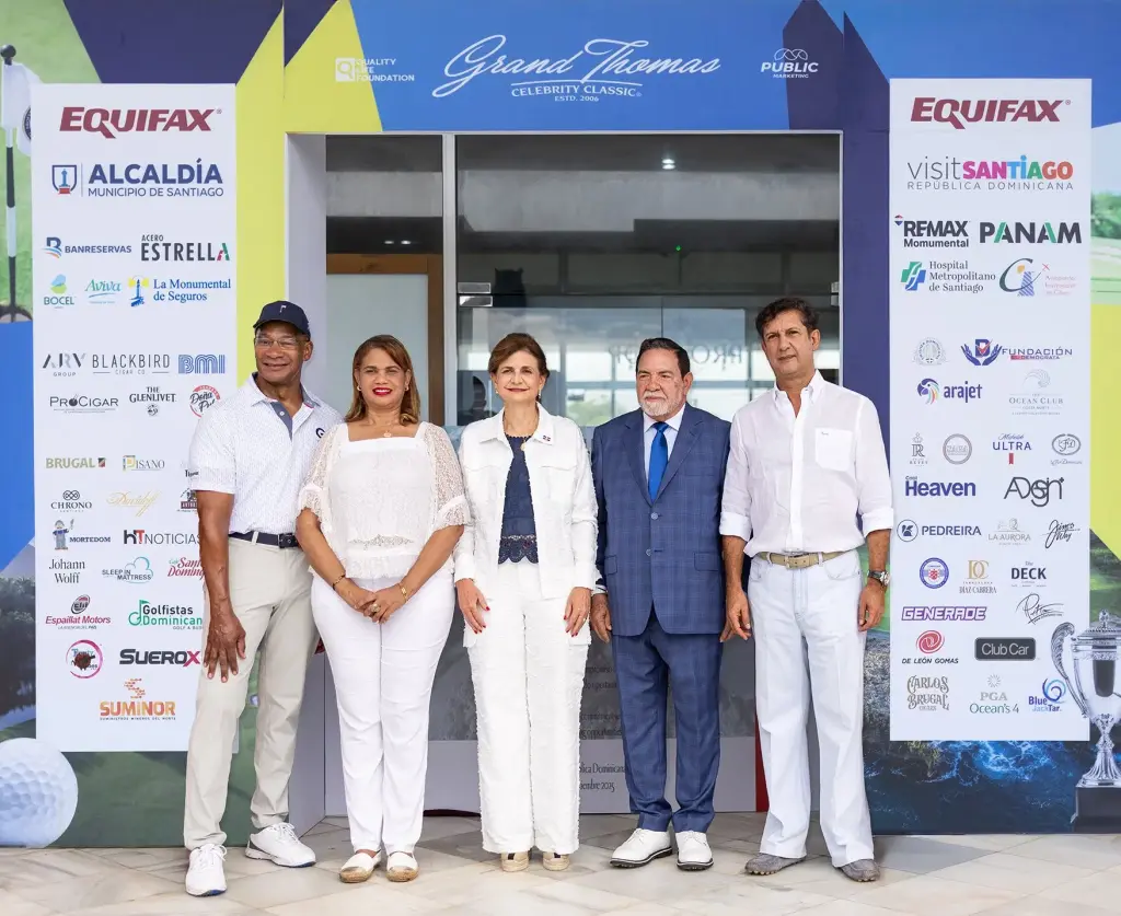 Vicepresidenta encabeza 1ra. parada del Grand Thomas Celebrity Classic