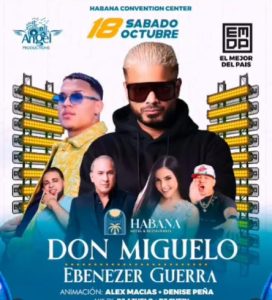 Don Miguelo encenderá el Habana Convention Center en concierto explosivo
