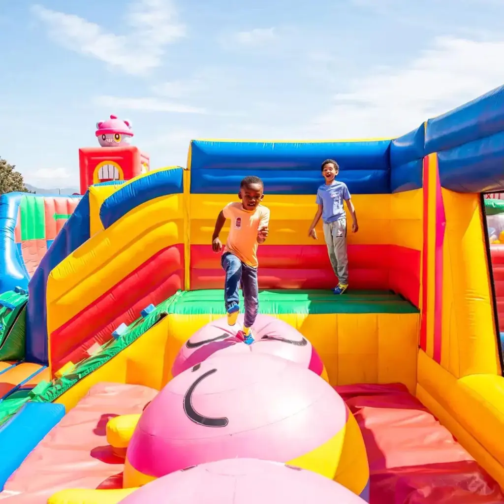 Gigante parque inflable Rebotin Park llega con nuevas emociones a Santiago