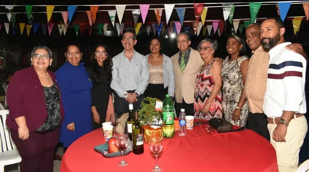 Asjana David en encuentro Navideño con candidato a vice rectoría Lorenzo Vargas -Lenchy