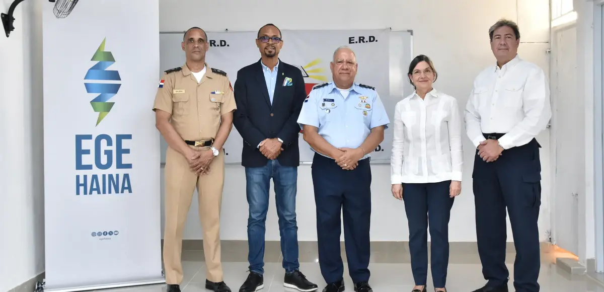 EGE Haina entrega remozamiento de la Escuela Vocacional de las Fuerzas Armadas y de la Policía Nacional de Yaguate
