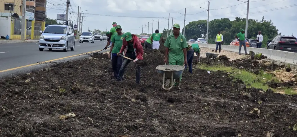 Digecac realizó 14 intervenciones de embellecimiento en la avenida Ecológica