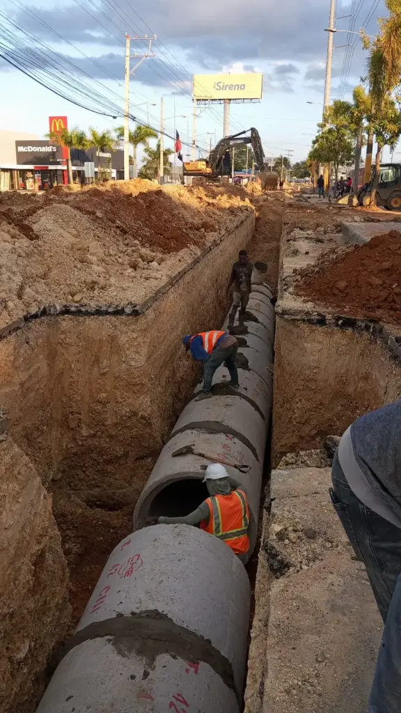 Constructora López Vanderhorst Pérez Real Estate Investment (LVP) lidera solución a problema pluvial en la Charles de Gaulle