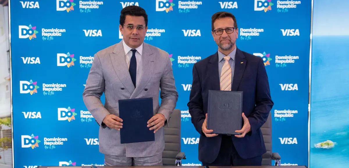 David Collado afirma acuerdo con visa internacional para fortalecer promoción