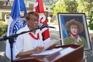 UASD rinde homenaje al prócer nicaragüense Augusto Sandino por el 92 aniversario de su muerte