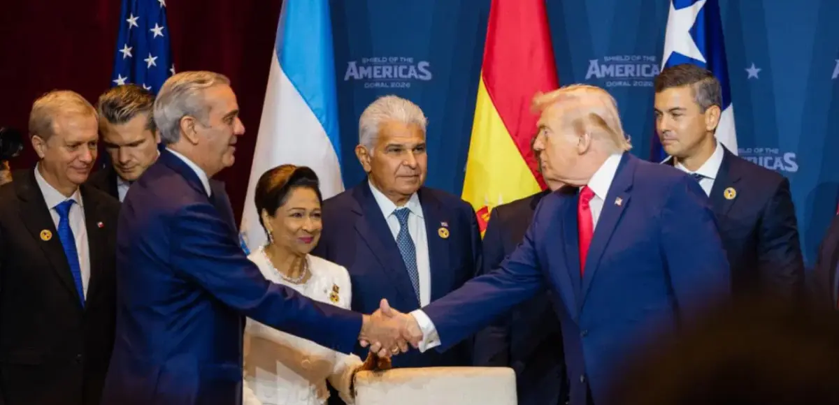 Presidente Abinader participa en firma de proclamación para crear coalición militar contra carteles del narcotráfico