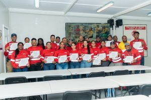 Barrick Pueblo Viejo capacita a contratistas como primeros respondedores ante emergencias