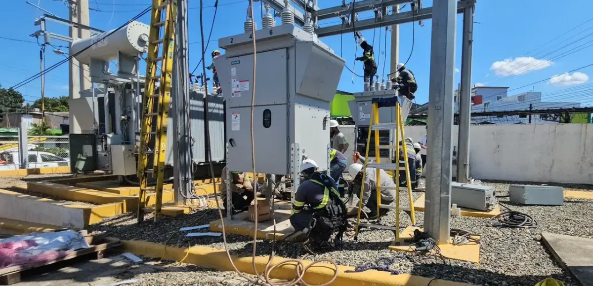 Edenorte realizará mantenimiento general en la Subestación Santiago Rodríguez