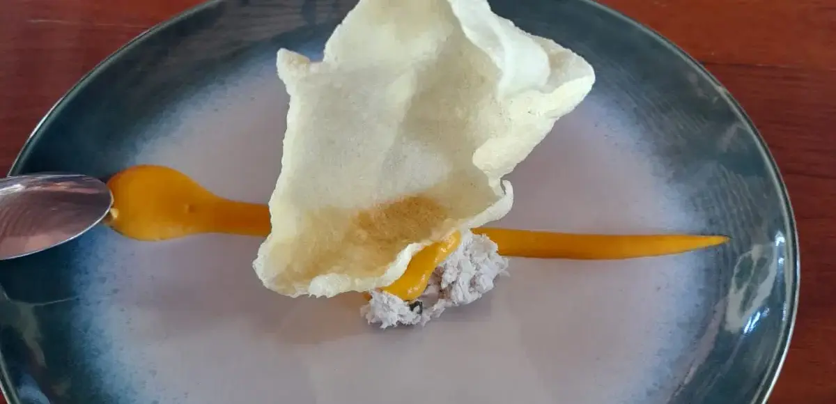 Un exquisito menú de degustación de María Marte