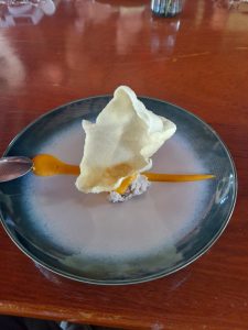 Un exquisito menú de degustación de María Marte