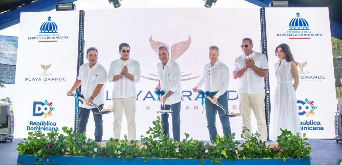 Presidente Abinader y ejecutivos de Playa Grande anuncian inversión por mil millones de dólares y el desarrollo de nuevo aeropuerto internacional privado