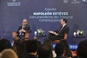 Presidente de TC diserta sobre «Casación y revisión Constitucional»   