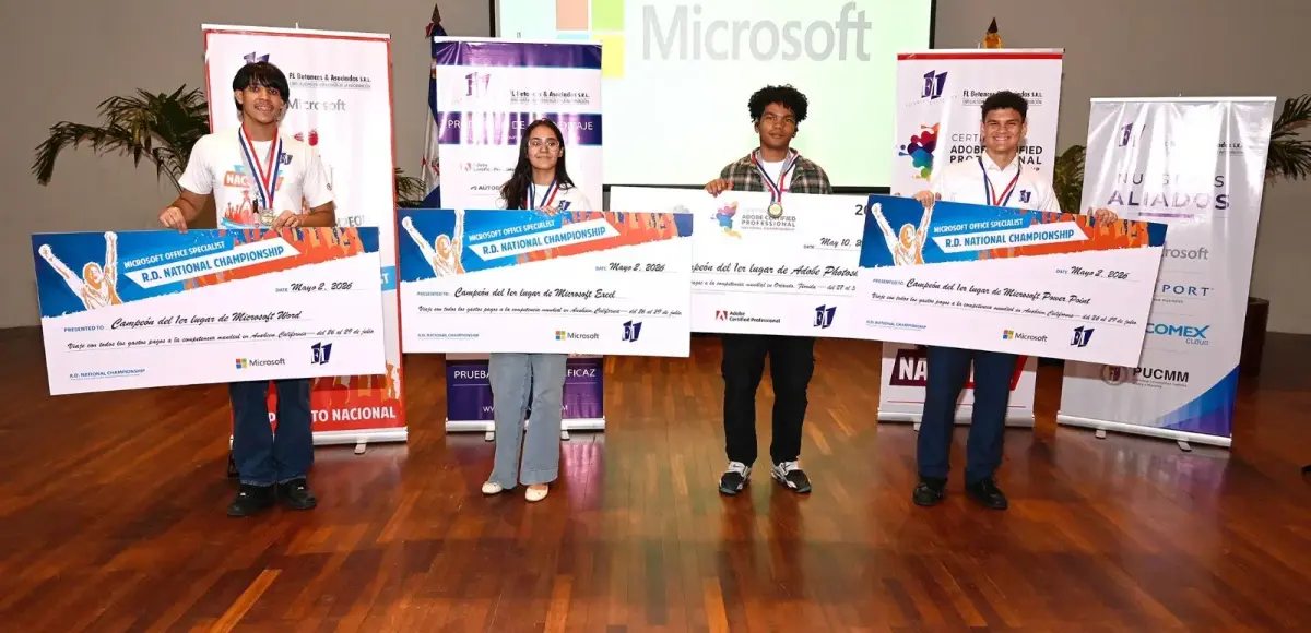 Estudiantes dominicanos representarán al país en competencia mundial de tecnología