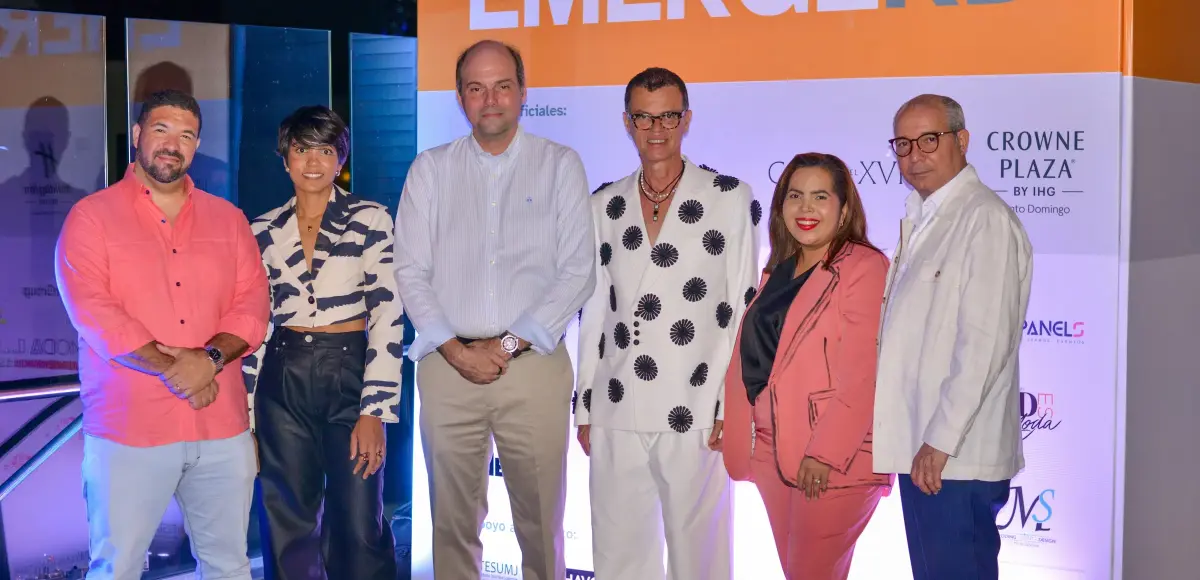 Sokrates Mckinney presenta Emerge RD, primera plataforma dedicada al diseno emergente en RD