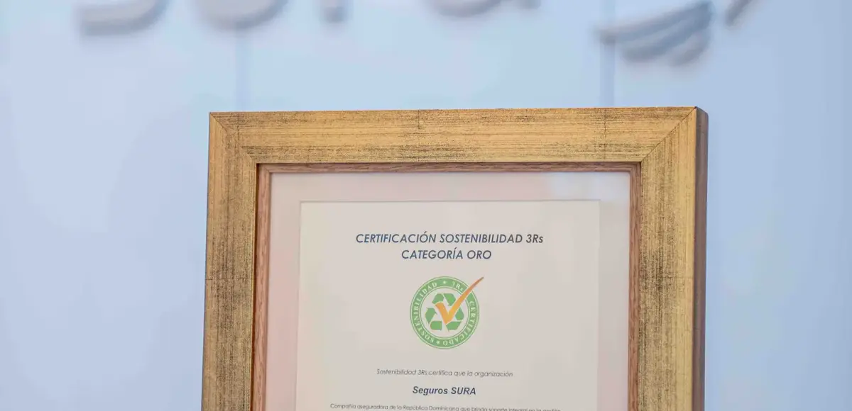 Seguros SURA obtiene por cuarto año consecutivo la Certificación Oro en Gestión Ambiental