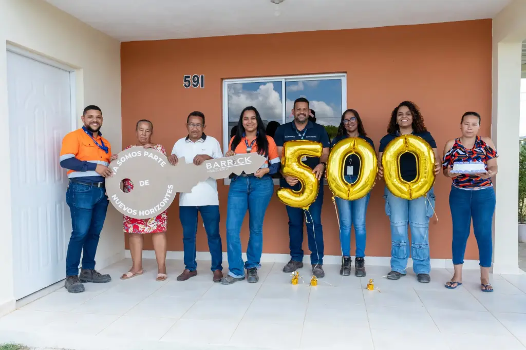 Reasentamiento de Barrick Pueblo Viejo alcanza nuevo hito: 500 familias ya viven en Nuevos Horizontes