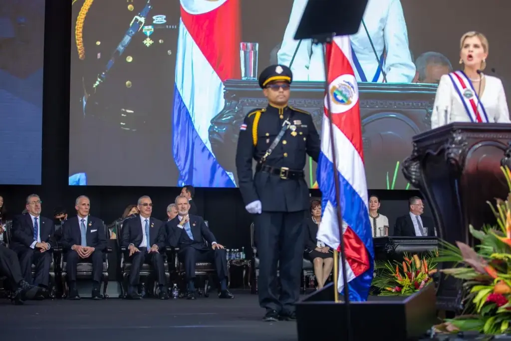 Presidente Abinader participa en la transmisión de mando presidencial de la presidenta de Costa Rica, Laura Fernández Delgado