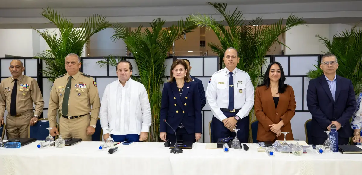 Vicepresidenta Raquel Peña encabeza reunión de seguimiento al Plan de Seguridad Ciudadana