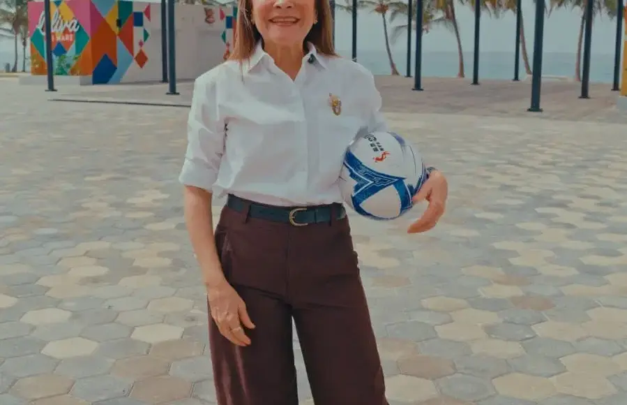 Carolina anuncia que la Alcaldía del DN proyectará partidos del Mundial de Fútbol en el Malecón Deportivo