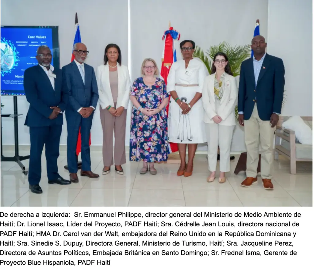 Programa OCEAN y PADF lanzan Proyecto Blue Hispaniola