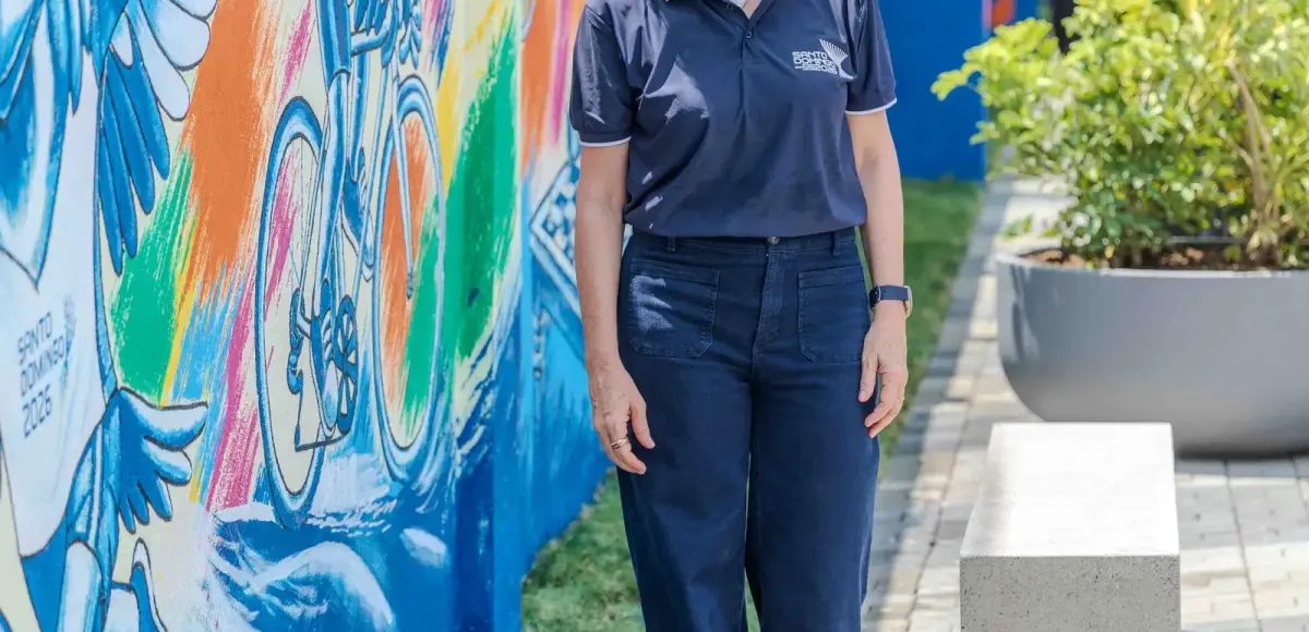 Carolina Mejía inaugura parque lineal Paseo Paraíso con mural conmemorativo de los Juegos Centroamericanos y del Caribe