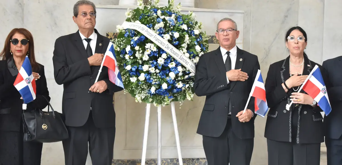 Duartianos tributan a Francisco del Rosario Sánchez en 165 aniversario de su fallecimiento
