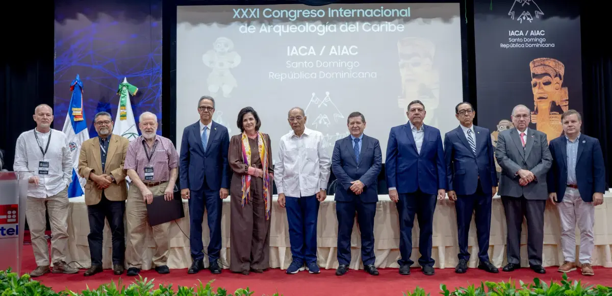 Santo Domingo es epicentro de la arqueología continental con inicio del XXXI Congreso de la IACA