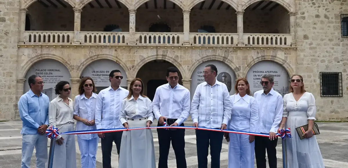 David Collado termina remozamiento infraestructura del Alcázar de Colón e inicia iluminación Ciudad Colonial con dos mil lámparas