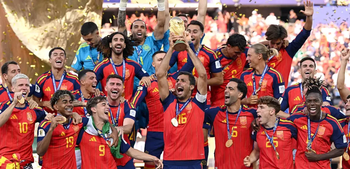 España gana la Copa Mundial de Futbol