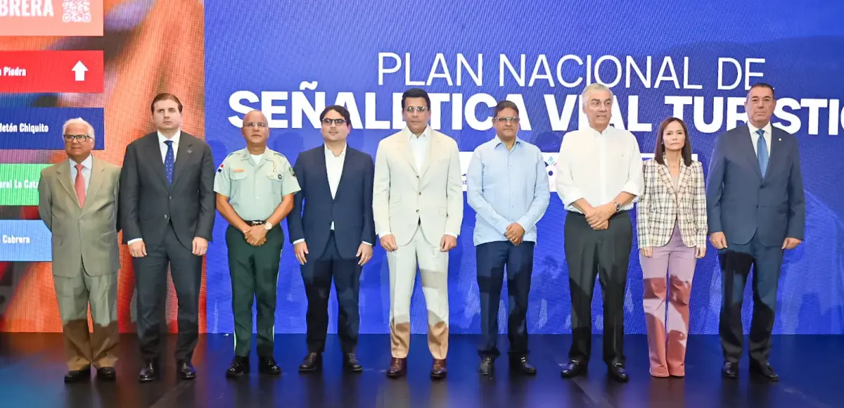 Turismo y RD Vial lanzan plan nacional de señalética turística
