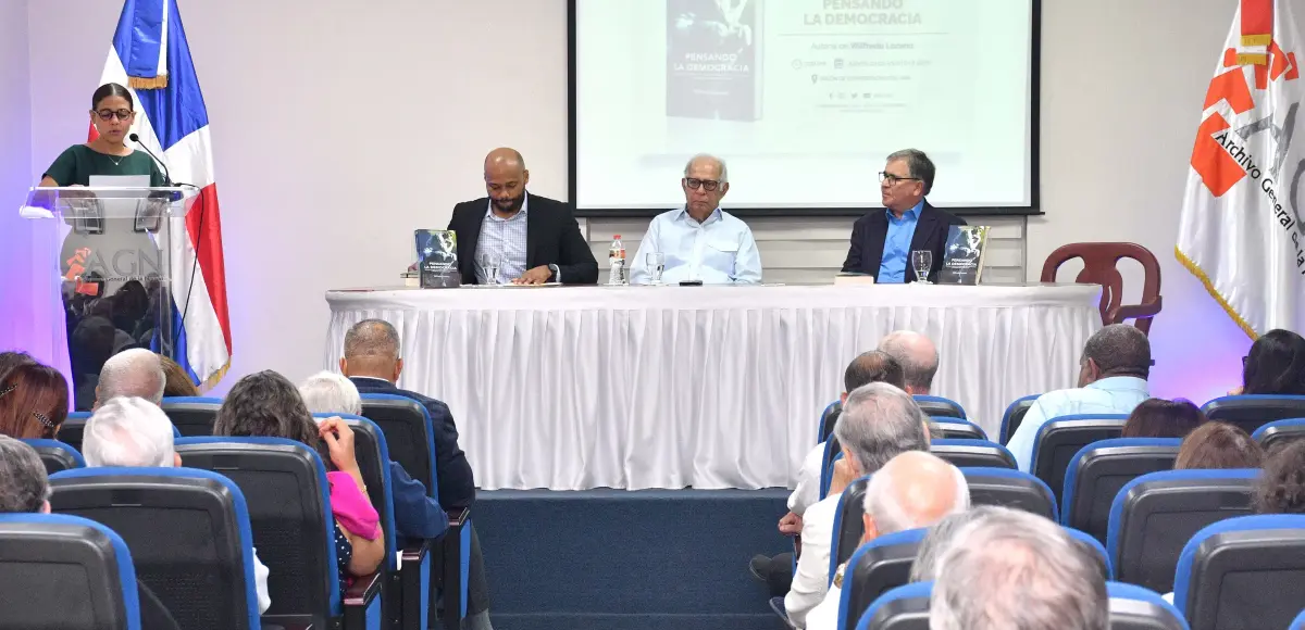 Archivo General de la Nación pone a circular libro ´Pensando la Democracia´ de Wilfredo Lozano