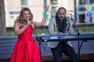 Yanco Santana lleva por primera vez la música dominicana a la televisión nacional de Rusia