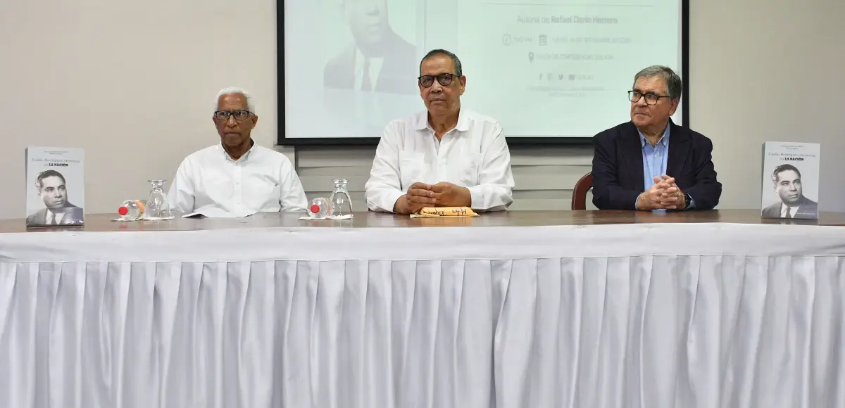 Presentan libro Emilio Rodríguez Demorizi en La Nación