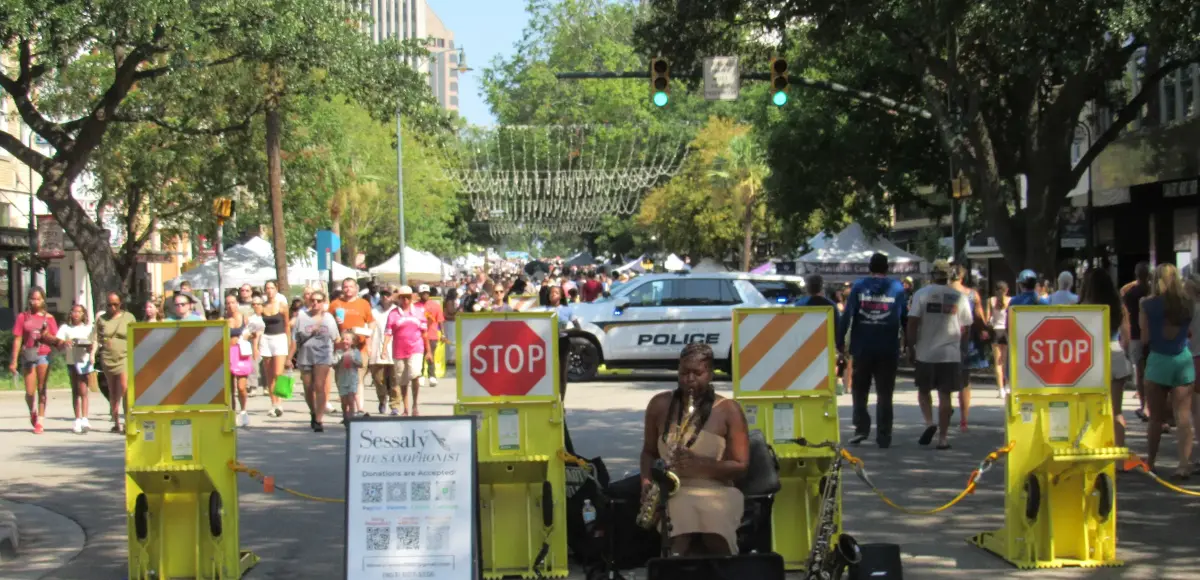 Soda City un vibrante mercado que se celebra en Columbia, Carolina del Sur