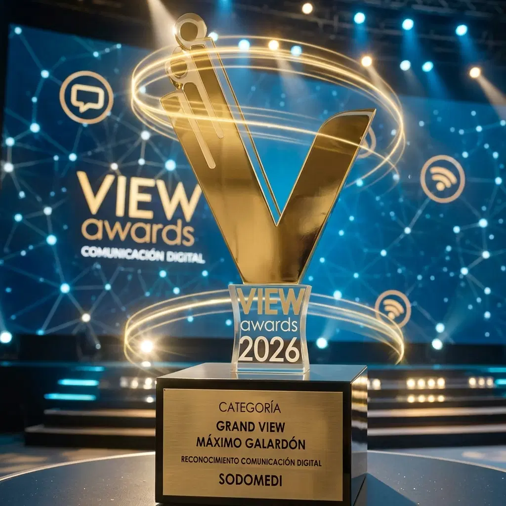 Sodomedi convoca a los View Awards 2026 para reconocer excelencia de la comunicación digital