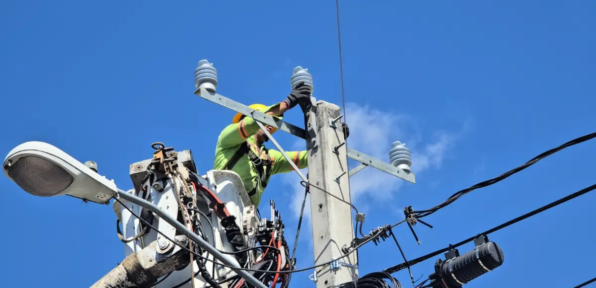 EDENORTE impulsa obras de modernización eléctrica con inversión de RD$38.7 millones